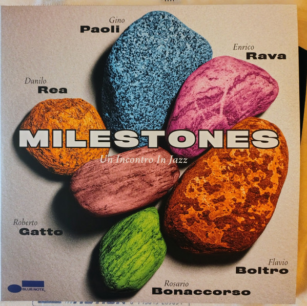 Gino Paoli, Enrico Rava, Flavio Boltro, Danilo Rea, Rosario Bonaccorso, Roberto Gatto, Renato Sellani – Milestones - Un Incontro In Jazz