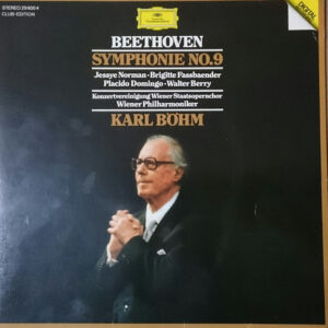 Ludwig van Beethoven, Karl Böhm, Wiener Philharmoniker, Konzertvereinigung Wiener Staatsopernchor, Jessye Norman, Brigitte Fassbaender, Placido Domingo, Walter Berry – Symphonie No. 9