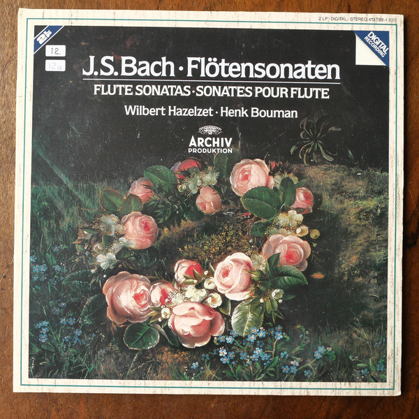 Johann Sebastian Bach, Wilbert Hazelzet · Henk Bouman – Flötensonaten = Flute Sonatas = Sonates Pour Flute