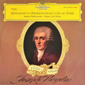 Karl Richter, Berliner Philharmoniker, Joseph Haydn – Sinfonien 94 (Paukenschlag) Und 101 (Uhr)