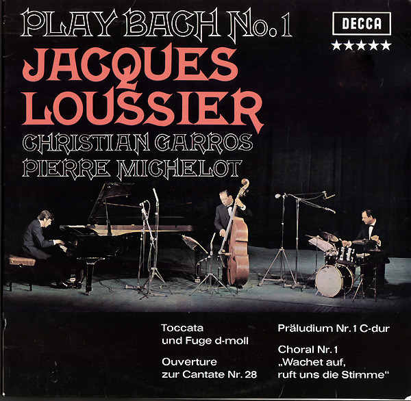Jacques Loussier / Christian Garros / Pierre Michelot – Play Bach No.1
