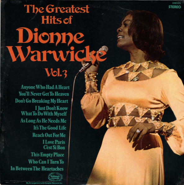 Dionne Warwick – The Greatest Hits Of Dionne Warwicke Vol. 3